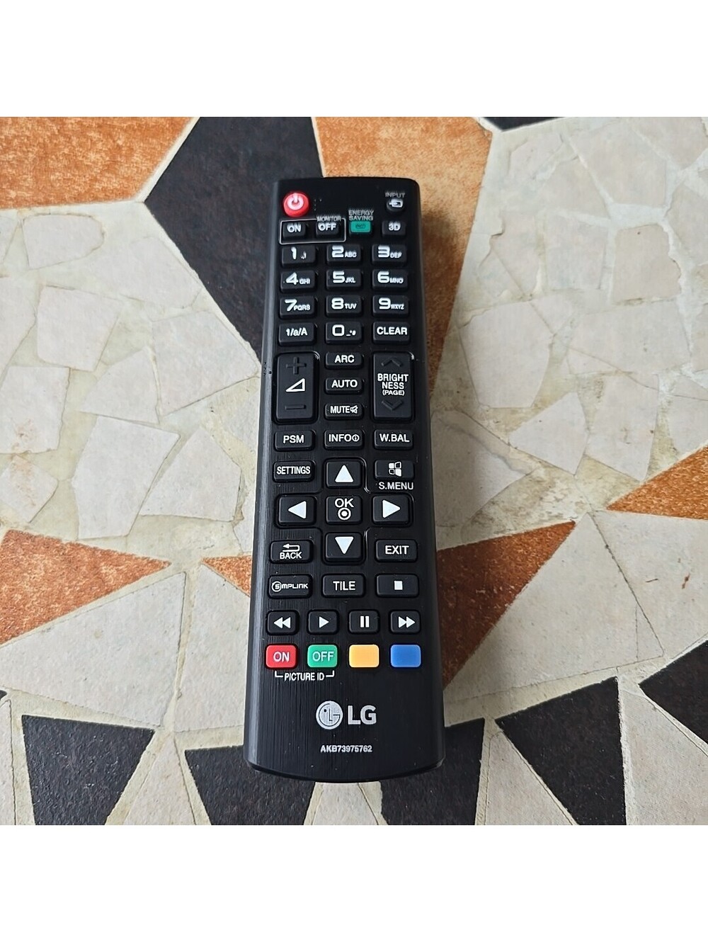 LG OEM AKB73975762 Remote Control for LG 32SE3B 43SE3KB 49SE3KB 55SE3KB 65SE3KB